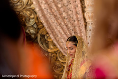 Gorgeous Maharani during the ceremony Gorgeous Maharani during the ceremony