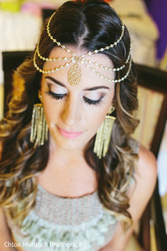 Incredible Indian bridal pre-wedding tikka. Incredible Indian bridal pre-wedding tikka.