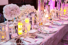 Stunning indian wedding reception table decor. Stunning indian wedding reception table decor.