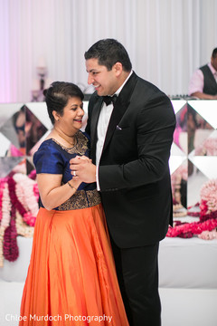 Lovely mother and son dance. Lovely mother and son dance.