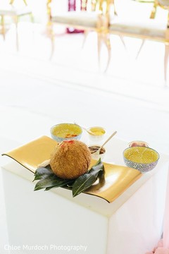 Closeup capture of Indian wedding coconut. Closeup capture of Indian wedding coconut.