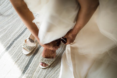 Indian bride's perfect shoes. Indian bride's perfect shoes.