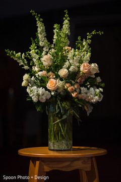 Elaborate floral arrangement. Elaborate floral arrangement.
