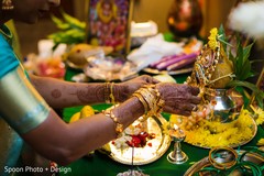 Indian bride wedding ritual elements. Indian bride wedding ritual elements.