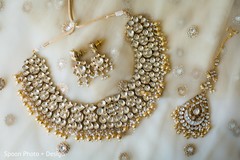 Exquisite Indian bride jewelry. Exquisite Indian bride jewelry.