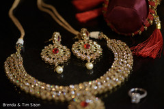 Incredible Indian wedding ceremony kundan set. Incredible Indian wedding ceremony kundan set.