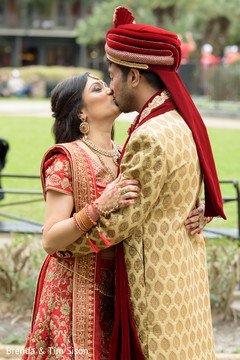 Indian lovebirds first look photography. Indian lovebirds first look photography.