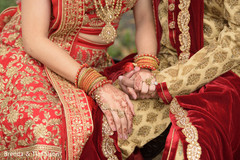 Closeup capture of maharani and rajah's hands. Closeup capture of maharani and rajah's hands.