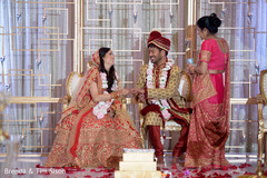 Indian bride putting ring to groom capture. Indian bride putting ring to groom capture.