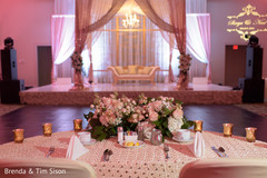 Elegant indian wedding table flowers decor. Elegant indian wedding table flowers decor.