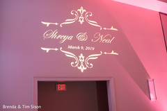 Personalized Indian wedding reception lights. Personalized Indian wedding reception lights.