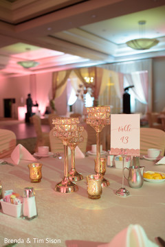 Magnificent Indian wedding table centerpiece decor. Magnificent Indian wedding table centerpiece decor.