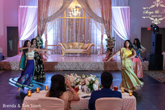 Marvelous Indian wedding reception dance. Marvelous Indian wedding reception dance.