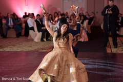 Joyful Indian bride at her reception game. Joyful Indian bride at her reception game.