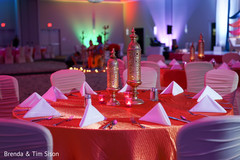 Marvelous Sangeet table decoration. Marvelous Sangeet table decoration.