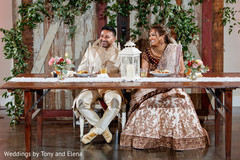 Raja and Maharani at the reception Raja and Maharani at the reception