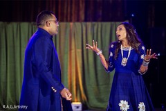 Maharani and Raja performing Maharani and Raja performing