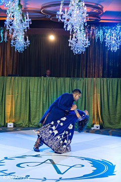 Indian bride and groom on the dance floor Indian bride and groom on the dance floor