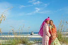 Gorgeous Maharani and Raja by the ocean Gorgeous Maharani and Raja by the ocean
