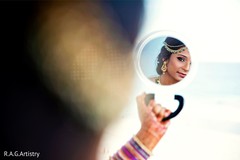 Indian bride getting ready for the bash Indian bride getting ready for the bash