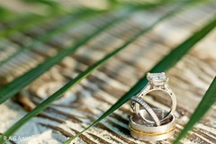 Rings ready for the ceremony Rings ready for the ceremony