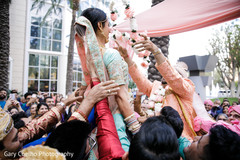 Indian couple at their Varmala ritual. Indian couple at their Varmala ritual.