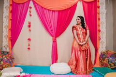 Indian bride's wedding lengha Indian bride's wedding lengha