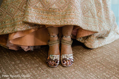 Dazzling bridal shoes. Dazzling bridal shoes.