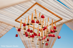 Details of the Indian wedding decor Details of the Indian wedding decor