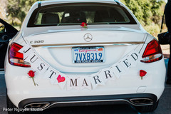 Car of the newlyweds Car of the newlyweds