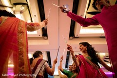 Enchanting Indian bride dancing a garba dance. Enchanting Indian bride dancing a garba dance.