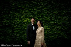 Dreamy Indian bride and groom portrait. Dreamy Indian bride and groom portrait.