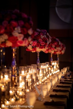 Marvelous Indian wedding flowers and candle decoration. Marvelous Indian wedding flowers and candle decoration.