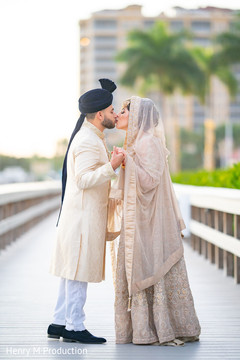Indian couple kissing Indian couple kissing