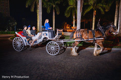 Indian couple on the carriage Indian couple on the carriage