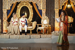 Gorgeous shot of a moment of the reception Gorgeous shot of a moment of the reception