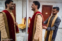 Charming Indian groom getting ready capture. Charming Indian groom getting ready capture.