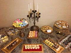 Colorful candy station. Colorful candy station.