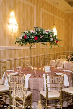 Gorgeous floral arrangement over the tables Gorgeous floral arrangement over the tables