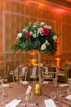 Floral arrangement details Floral arrangement details