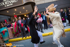 Indian groom during baraat Indian groom during baraat