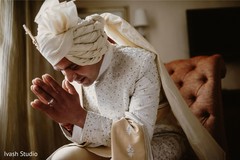 Indian groom white trousseau. Indian groom white trousseau.