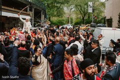 Joyful baraat. Joyful baraat.