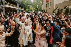 Vibrant Indian wedding baraat. Vibrant Indian wedding baraat.
