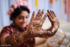 Intricate mehndi design. Intricate mehndi design.