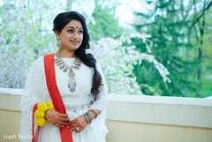 Indian bride's haldi ceremony outfit. Indian bride's haldi ceremony outfit.