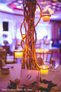 Table setup details Table setup details