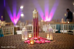 Details of the Indian wedding table Details of the Indian wedding table