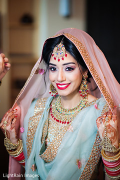 Indian bride portrait. Indian bride portrait.