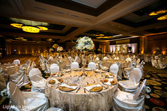 Splendid Indian wedding reception hall. Splendid Indian wedding reception hall.